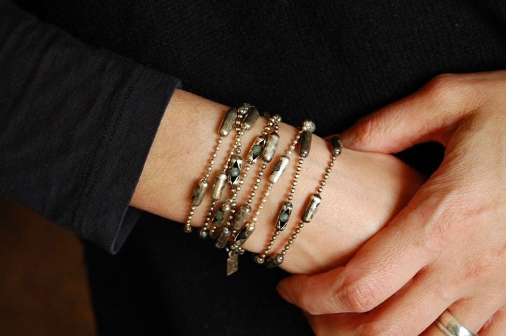 Damen Armreif Aus Sterlingsilber 925 | Ocean Aventurin Manschette Armband, Halbedelstein, Halskette, Knöchel Wickeln von Kiss2Keep