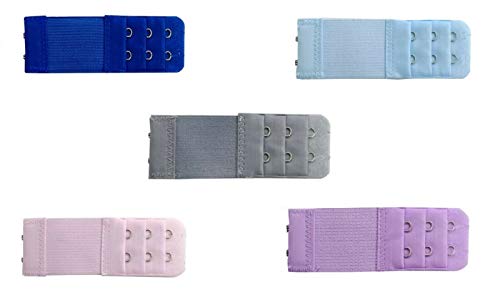 Kissa 1 Verlängerung BH-Verlängerung 2 Haken ausziehbar Zubehör Dessous, himmelblau, Einheitsgröße Kissa 1 Verlängerung BH-Verlängerung 2 Haken ausziehbar Zubehör Dessous, himmelblau, Einheitsgröße von Kissa