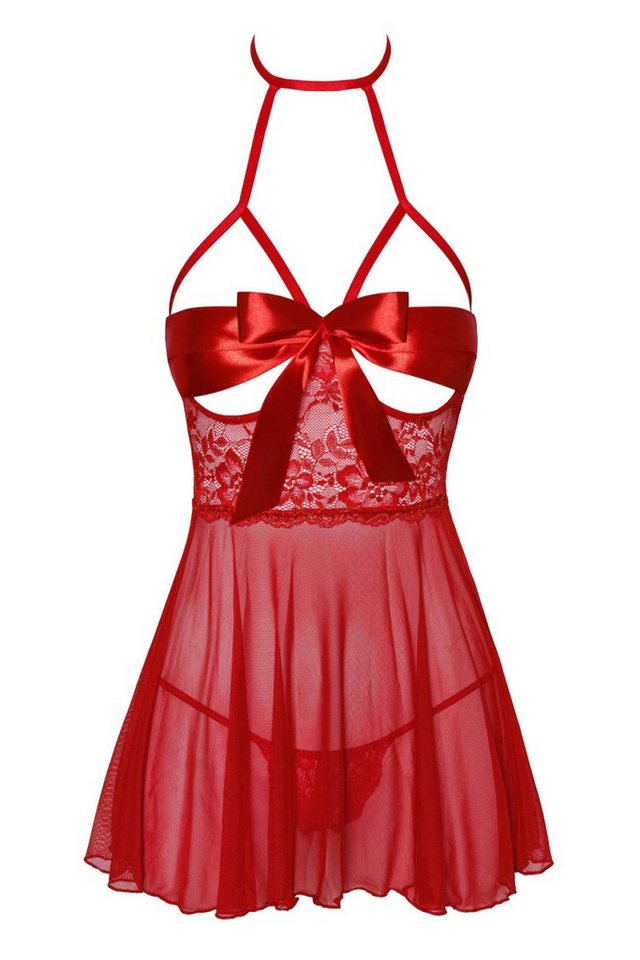 Kissable Negligé Negligee in rot - S/M von Kissable