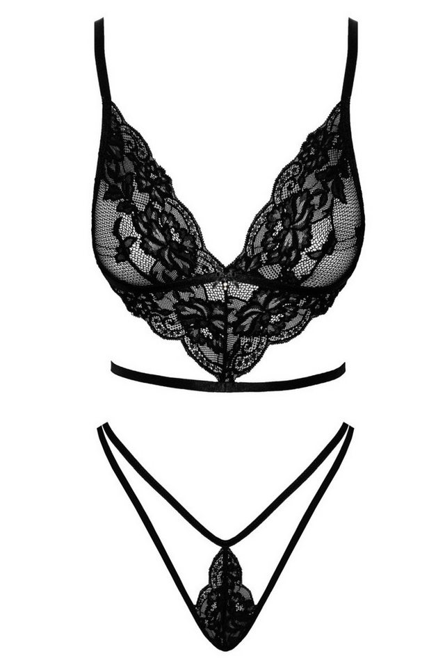 Kissable Set: Bügelloser BH 2tlg. Set in schwarz - L/XL von Kissable