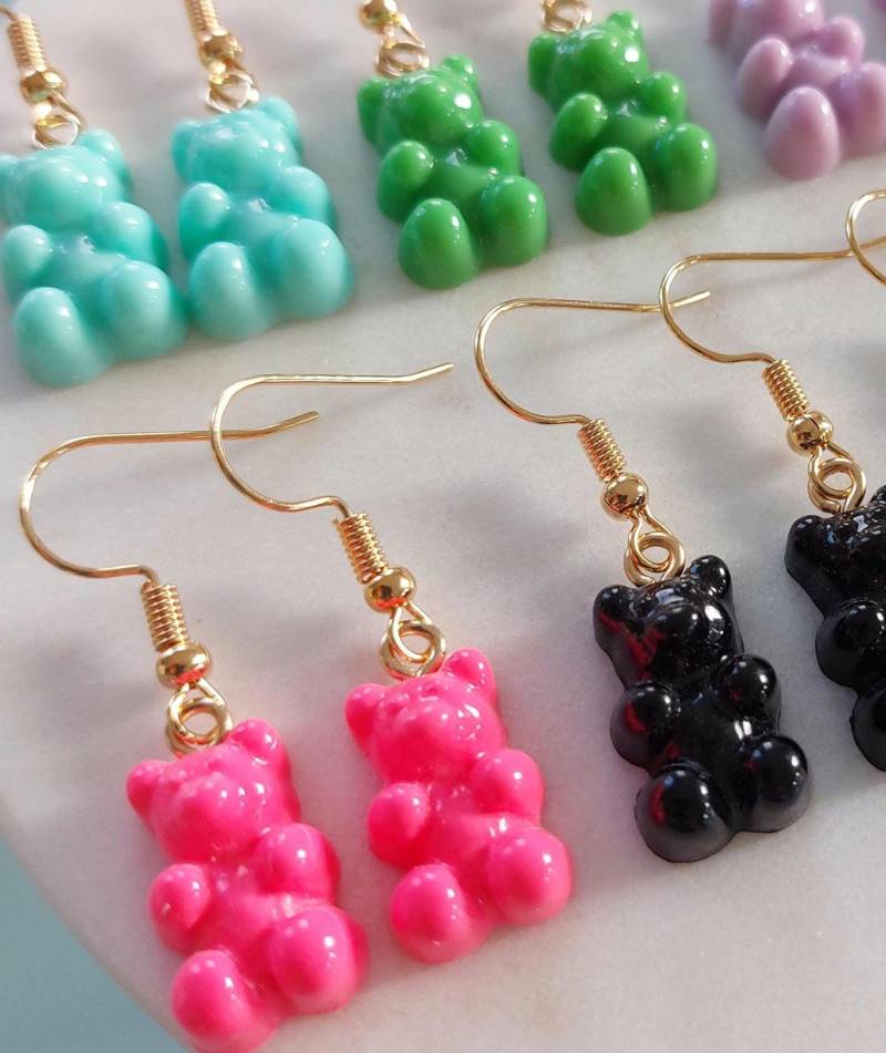 Gummibärchen Ohrringe Bär von KissneryJewelry