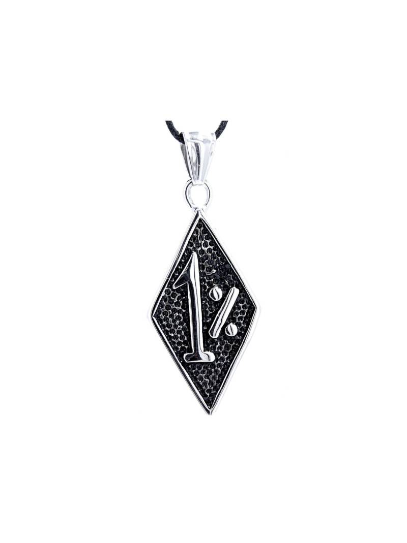 1 % Prozent Anhänger Edelstahl Ein Bike Biker Rocker Nr. 89B 1 % Prozent Anhänger Edelstahl Ein Bike Biker Rocker Nr. 89B von KissofLeather