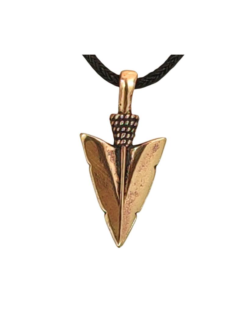Anhänger Pfeilspitze Aus Bronze Pfeil Spitze Wikinger Nr. 145 von KissofLeather