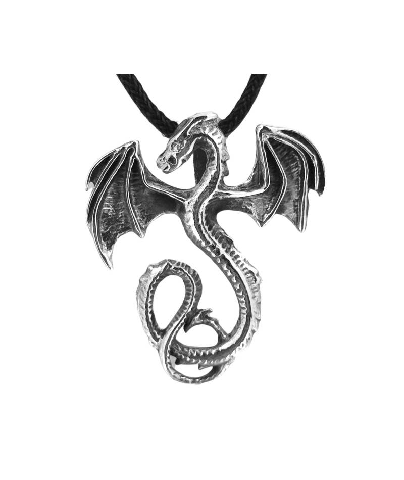 Drachen Anhänger 925 Sterling Silber Drache Dragon Fantasy Fabelwesen Nr. 235 Drachen Anhänger 925 Sterling Silber Drache Dragon Fantasy Fabelwesen Nr. 235 von KissofLeather
