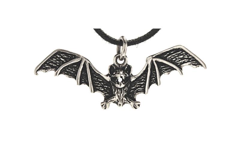 Fledermaus Anhänger 925 Sterling Silber Vampiranhänger Nr. 241 von KissofLeather
