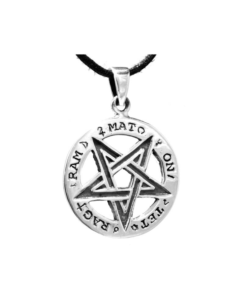Pentagramm 925 Silber Anhänger Schutz Tet Rag Ram Mat On Tetragrammaton Nr 136 Pentagramm 925 Silber Anhänger Schutz Tet Rag Ram Mat On Tetragrammaton Nr 136 von KissofLeather