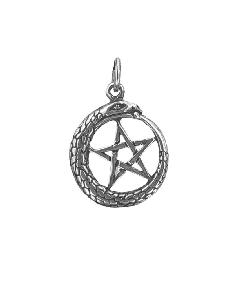 Pentagramm 925 Silber Anhänger Schutzamulett Weiße Magie Pentakel Nr. 48 Pentagramm 925 Silber Anhänger Schutzamulett Weiße Magie Pentakel Nr. 48 von KissofLeather