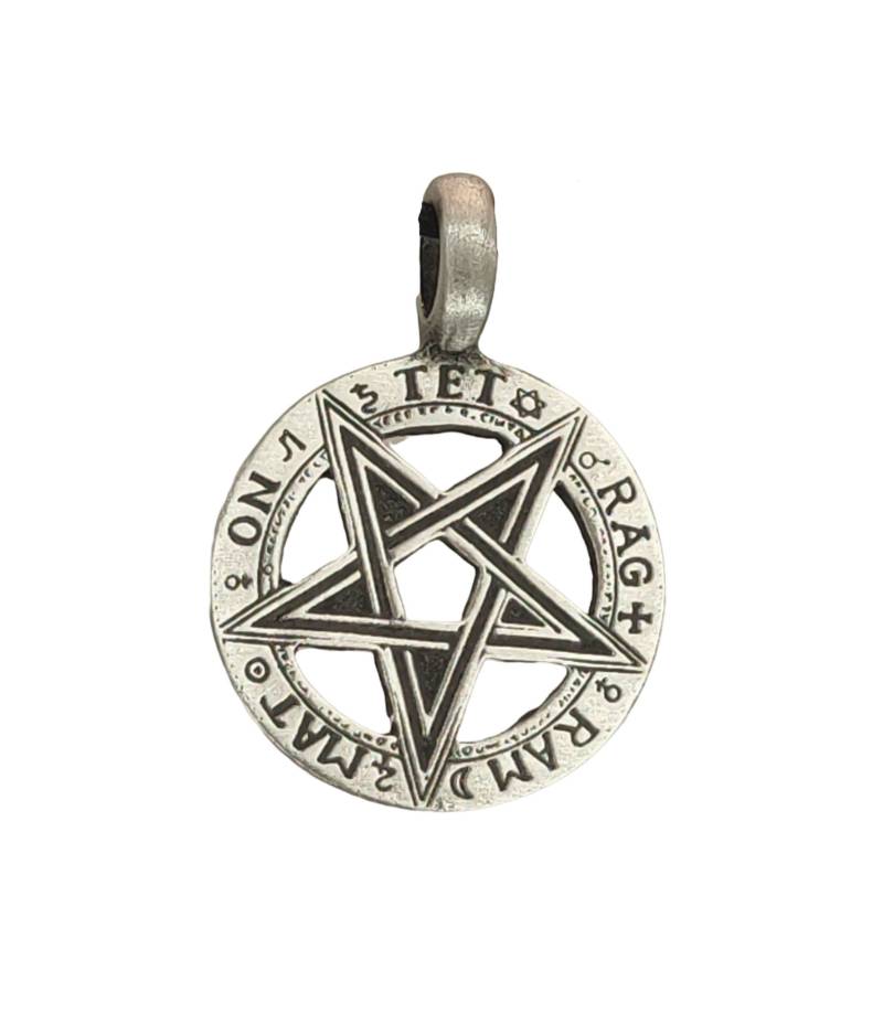 Pentagramm Schutz Pentagram Magie Schutzamulett Anhänger Zinn Nr. 33 Pentagramm Schutz Pentagram Magie Schutzamulett Anhänger Zinn Nr. 33 von KissofLeather