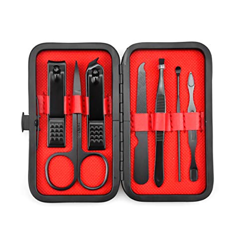 Maniküre Set, Nagelknipser für Dicke Nagel Fußnägel Nagelpflege Werkzeug Nagelpflegeset Reise Nageletui Nagelschere Set für Herren Damen Nagelset Pediküre Set Fingernägel Set für Kinder von kissral