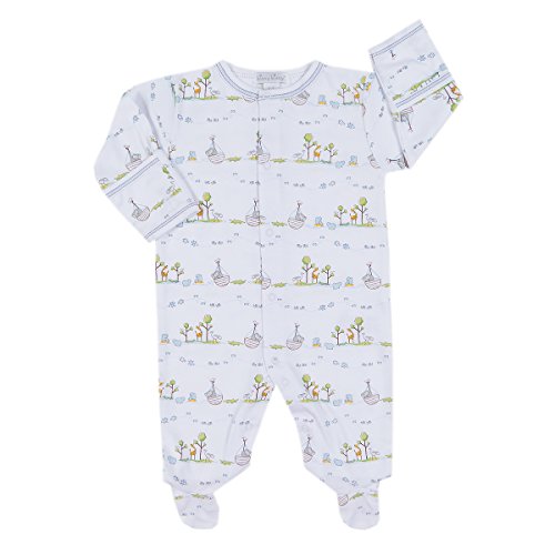 Kissy Kissy Baby Mädchen Infant Noah 's Print Footie - Blau - 9 Monate von Kissy Kissy