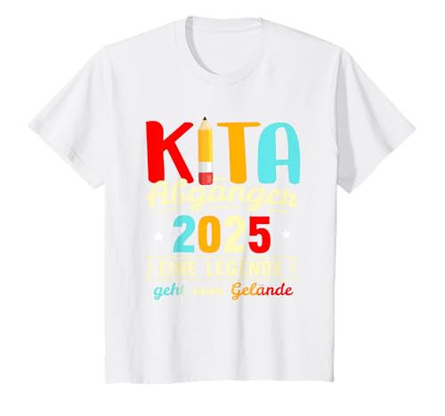Kinder Kita Abgänger 2025 Eine Legende Geht Vom Gelände Abschied T-Shirt Kinder Kita Abgänger 2025 Eine Legende Geht Vom Gelände Abschied T-Shirt von Kita Abgänger 2025 Schulanfang Kindergarten