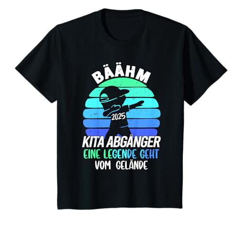 Kinder Bye Bye Kindergarten Geschafft 2025 Kita Abschluss T-Shirt Kinder Bye Bye Kindergarten Geschafft 2025 Kita Abschluss T-Shirt von Kita Abgänger Kindergarten Abgänger 2025 Edition
