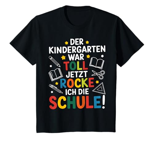 Kinder 2025 Einschulung Schulkind Kita-Abgänger T-Shirt von Kita Abgänger Kindergarten Abschied 2025