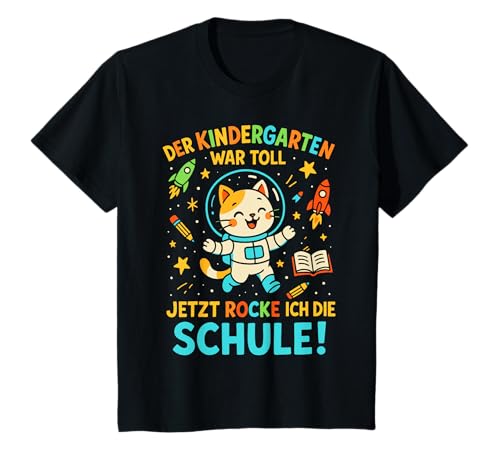 Kinder Einschulung Schuldkind Schulanfang Grundschule 1. Klasse T-Shirt Kinder Einschulung Schuldkind Schulanfang Grundschule 1. Klasse T-Shirt von Kita Abgänger Kindergarten Abschied Schulanfänger