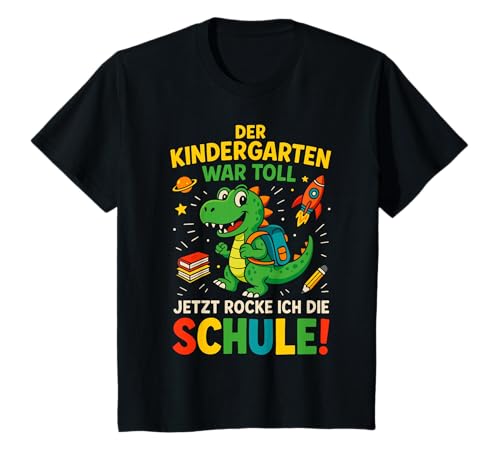 Kinder Einschulung Schuldkind Schulanfang Grundschule 1. Klasse T-Shirt Kinder Einschulung Schuldkind Schulanfang Grundschule 1. Klasse T-Shirt von Kita Abgänger Kindergarten Abschied Schulanfänger