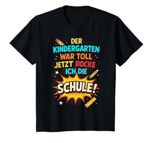 Kinder Einschulung Schuldkind Schulanfang Grundschule 1. Klasse T-Shirt Kinder Einschulung Schuldkind Schulanfang Grundschule 1. Klasse T-Shirt von Kita Abgänger Kindergarten Abschied Schulanfänger
