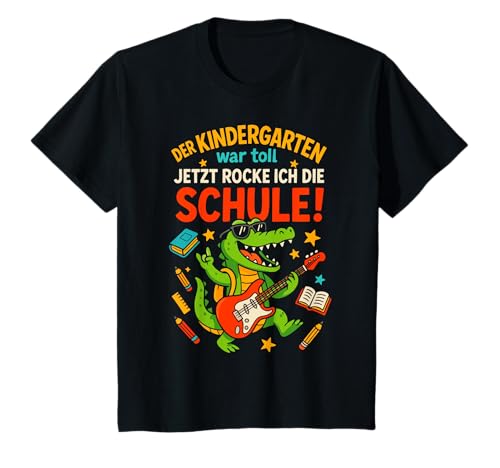 Kinder Einschulung Schuldkind Schulanfang Grundschule 1. Klasse T-Shirt Kinder Einschulung Schuldkind Schulanfang Grundschule 1. Klasse T-Shirt von Kita Abgänger Kindergarten Abschied Schulanfänger
