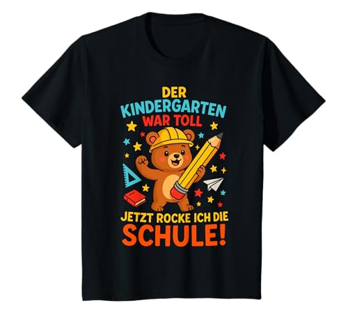 Kinder Einschulung Schuldkind Schulanfang Grundschule 1. Klasse T-Shirt Kinder Einschulung Schuldkind Schulanfang Grundschule 1. Klasse T-Shirt von Kita Abgänger Kindergarten Abschied Schulanfänger