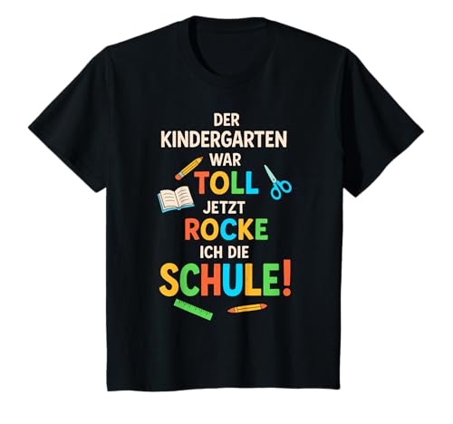 Kinder Einschulung Schuldkind Schulanfang Grundschule 1. Klasse T-Shirt Kinder Einschulung Schuldkind Schulanfang Grundschule 1. Klasse T-Shirt von Kita Abgänger Kindergarten Abschied Schulanfänger