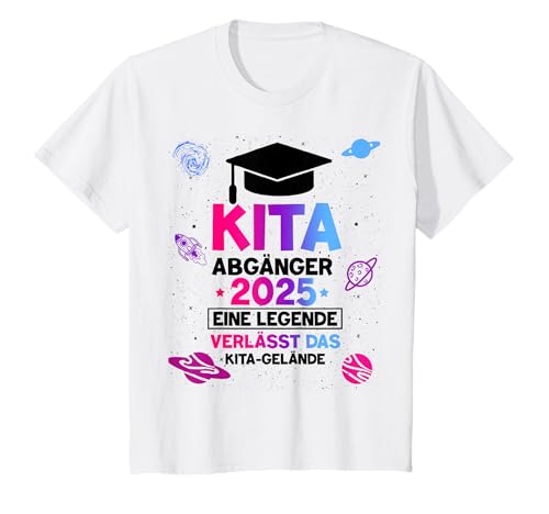 Kinder Kita Abgänger 2025 Eine Legende Verlässt Das Kita Gelände T-Shirt Kinder Kita Abgänger 2025 Eine Legende Verlässt Das Kita Gelände T-Shirt von Kita Abgänger Kindergarten Geschenke & Designs