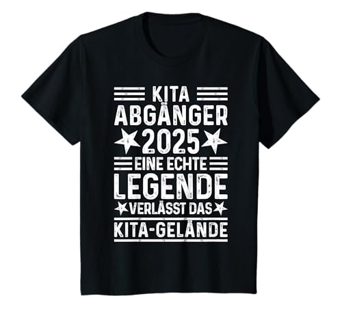 Kinder Kita Abgänger 2025 - Eine Legende verlässt das Kita Gelände T-Shirt Kinder Kita Abgänger 2025 - Eine Legende verlässt das Kita Gelände T-Shirt von Kita Abschied 2025 Geschenk Kindergarten Abschluss