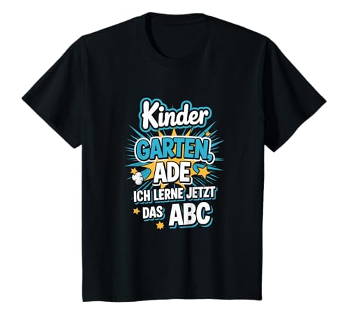 Kinder Kita Abgänger 2026 Schulkind Einschulung T-Shirt von Kita Abschied 2026 Kitaabgänger Kindergarten Kiga