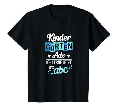 Kinder Kita Abgänger 2026 Schulkind Einschulung T-Shirt von Kita Abschied 2026 Kitaabgänger Kindergarten Kiga