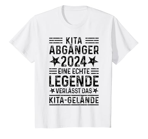Kinder Kita Abschied 2024 Abschluss Kindergarten Kita Abgänger 2024 T-Shirt Kinder Kita Abschied 2024 Abschluss Kindergarten Kita Abgänger 2024 T-Shirt von Kita Abschied Geschenk Kindergarten Abschluss