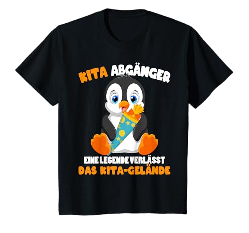 Kinder Kita Abgänger 2025 Kita Abschluss Penguin eine Legende T-Shirt Kinder Kita Abgänger 2025 Kita Abschluss Penguin eine Legende T-Shirt von Kita Abschied Kita Abgängerin letzter Schule Tag
