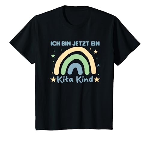 Kinder ich bin jetzt ein Kita Kind 2024 Kita Start T-Shirt von Kita Kinder Motive jetzt entdecken