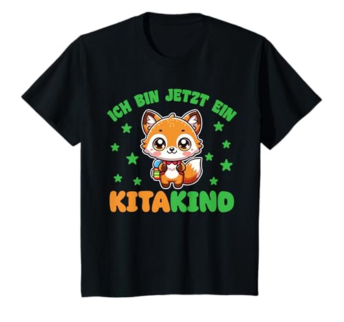Kinder ich Bin jetzt EIN Kitakind 2025 Kita Fuchs T-Shirt Kinder ich Bin jetzt EIN Kitakind 2025 Kita Fuchs T-Shirt von Kita Kinder Tier Motive Kita Beginn