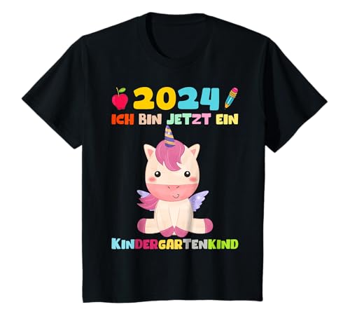 2024 Kindergarten Ich Komme Einhorn Mädchen Jungen T-Shirt 2024 Kindergarten Ich Komme Einhorn Mädchen Jungen T-Shirt von Kita Kindergartenkind Einhorn Kindergarten 2024