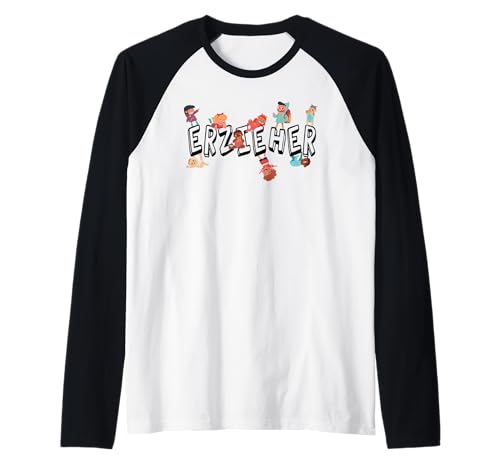 Erzieherin Erzieher Herz Kinderpfleger witzig Damen Herren Raglan Erzieherin Erzieher Herz Kinderpfleger witzig Damen Herren Raglan von Kita Spruch Buch Kalender Erzieher mit Herz Krippe