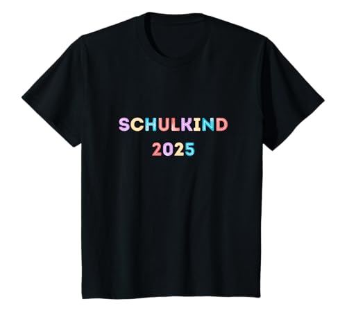 Kinder Schulkind 2025 Mädchen Jungen Einschulung T-Shirt Kinder Schulkind 2025 Mädchen Jungen Einschulung T-Shirt von Kitaabgänger 2025 Jungen Mädchen Füllung Schultüte