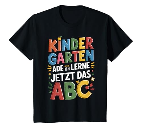 Kinder Kindergarten Ade Kita Abgänger 2025 Kindergarten T-Shirt Kinder Kindergarten Ade Kita Abgänger 2025 Kindergarten T-Shirt von Kitaabgänger Kindergarten Kita Abschied