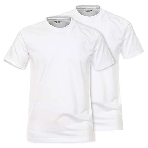 Doppelpack T-Shirt weiß Casamoda Übergröße, XL Größe:2XL von Kitaro