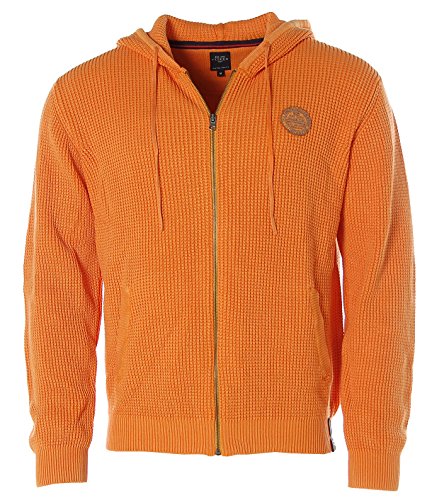 Kitaro Herren Strickjacke Kapuze Kapuzenjacke -Key West Cruise Port- Mango M von Kitaro