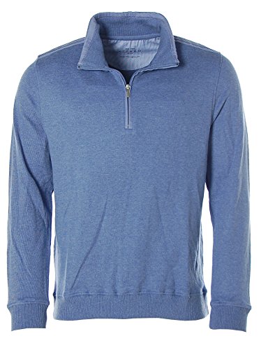 Kitaro Herren Sweatshirt Sweater Troyer Basalt Blue Melange M von Kitaro
