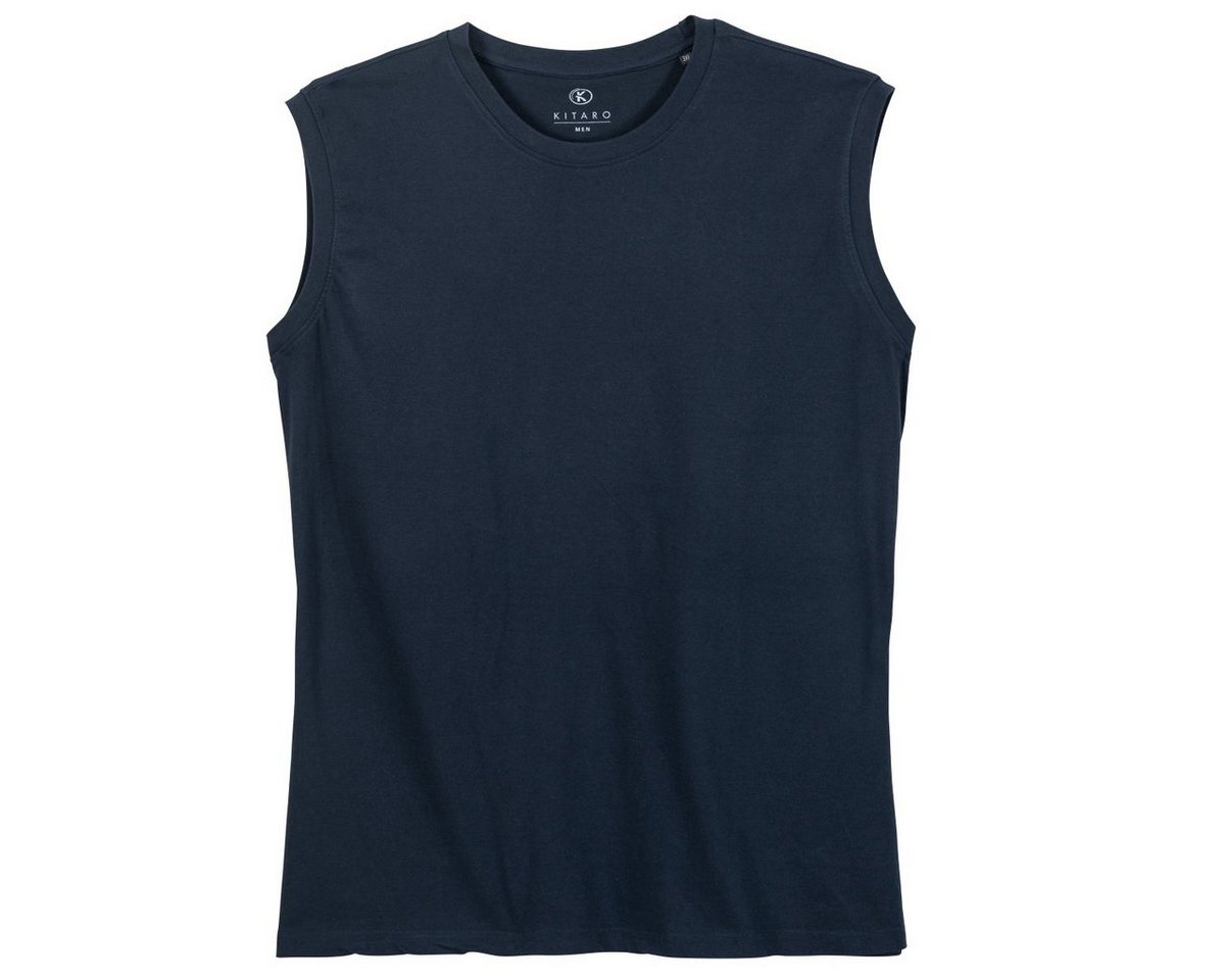 Kitaro Muscleshirt Kitaro Muskelshirt navy große Größen von Kitaro
