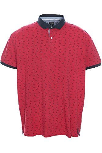 Kitaro Poloshirt Polo Shirt Hemd Herren Kurzarm Baumwolle Pique, Farbe:rot, Herrengrößen:4XL Kitaro Poloshirt Polo Shirt Hemd Herren Kurzarm Baumwolle Pique, Farbe:rot, Herrengrößen:4XL von Kitaro