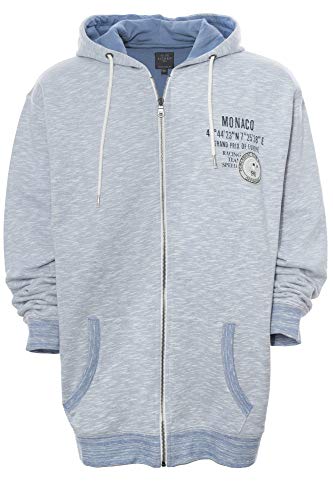 Kitaro Herren Pullover Kapuzensweatshirt CLUB MONACO, Farbe: Blau, Größe: 6XL von Kitaro