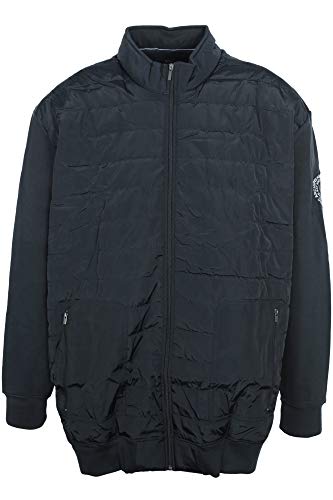 Kitaro Sweatjacke Steppjacke Blouson Jacket Jacke Herren Plusgröße, Farbe:dunkelblau, Herrengrößen:3XL von Kitaro