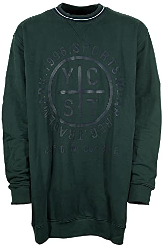 Kitaro Sweatshirt Sweat Shirt Herren Langarm Rundhals Baumwolle, Farbe:dunkelgrün, Herrengrößen:7XL Kitaro Sweatshirt Sweat Shirt Herren Langarm Rundhals Baumwolle, Farbe:dunkelgrün, Herrengrößen:7XL von Kitaro