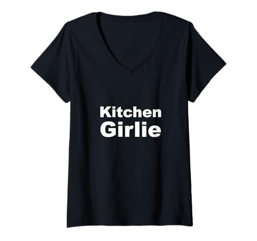 Damen Kitchen Girlie T-Shirt mit V-Ausschnitt Damen Kitchen Girlie T-Shirt mit V-Ausschnitt von Kitchen Girlie