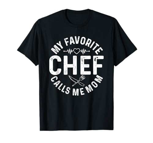 Mein Lieblingskoch nennt Mich Mama T-Shirt von Kitchen Hero