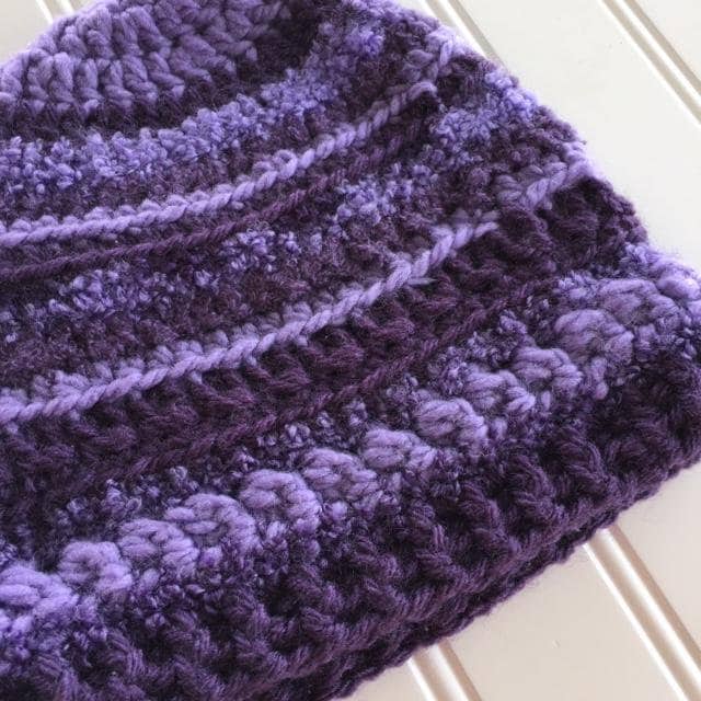 Lila Haze Gehäkelte Kinder-Boho-Mütze | 1-3 Jahre von KitchenWindow