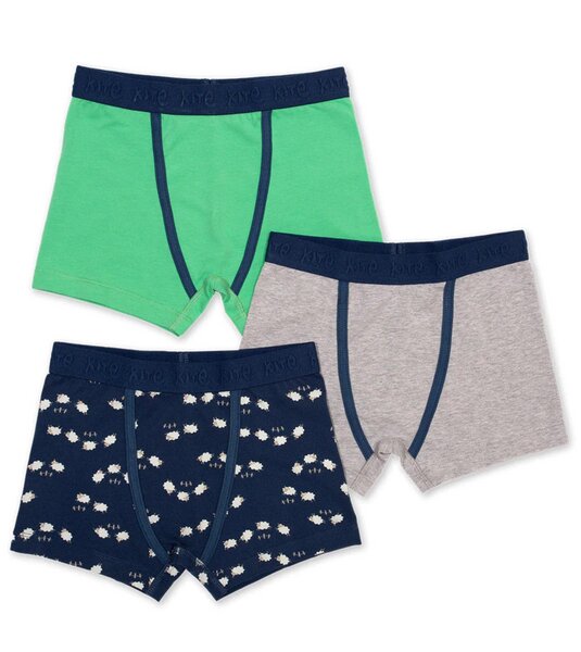 Kite Clothing Jungen Boxershorts 3er-Pack aus Bio-Baumwolle von Kite Clothing