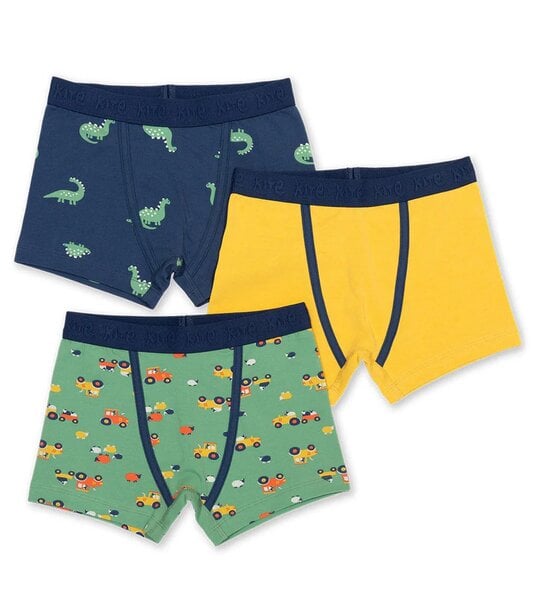 Kite Clothing Jungen Boxershorts 3er-Pack aus Bio-Baumwolle von Kite Clothing