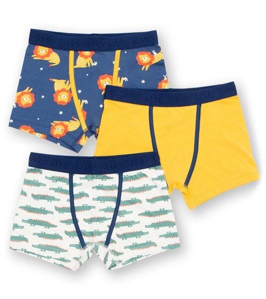 Kite Clothing Jungen Boxershorts 3er-Pack aus Bio-Baumwolle von Kite Clothing