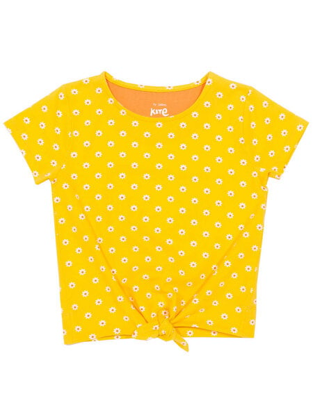 Kite Clothing Mädchen T-Shirt Blumen Bio-Baumwolle von Kite Clothing